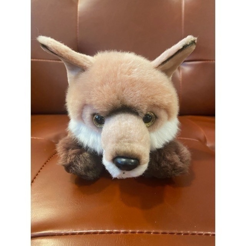 Aurora Miyoni Red Fox Plush Stuffed Animal Realistic Orange White 15 Inch